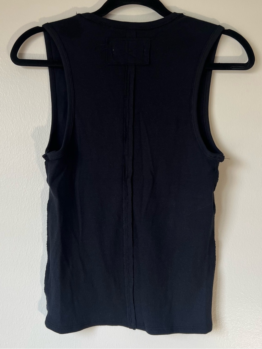 Free People Ribbed V Neck Top - Picture 2 of 3